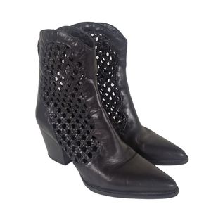 Zara Black Boots Size 8